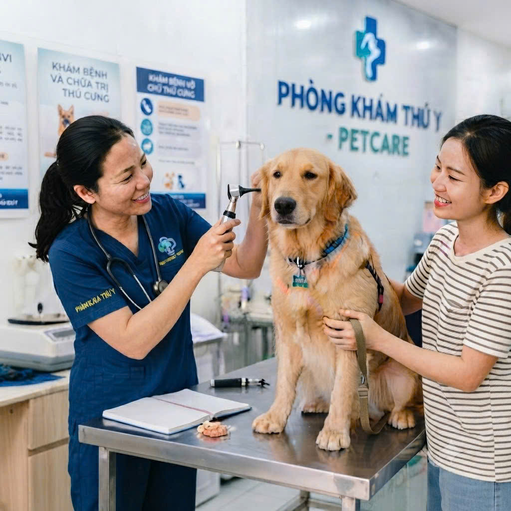 Khám thú y định kỳ